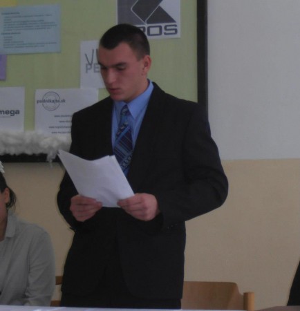 Prezident spoločnosti - Matej Šuchtár